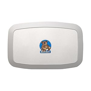 Koala Kare KB200-05 Horizontal Wall Mounted Baby Changing Station, White Granite
