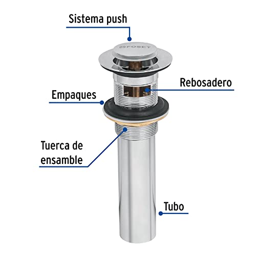 Contra para lavabo con rebosadero 20 Imagen adicional