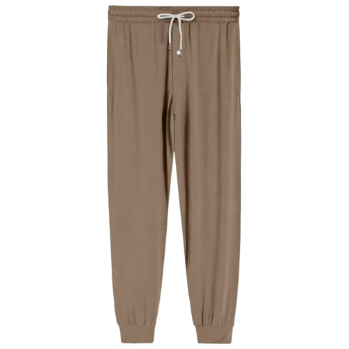 Men's Pj Sleep Pants Pajama Silky Soft Lightweight Lounge Pants4