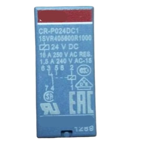 Relais CR-P024DC1 24 V CC de commande et interface électronique