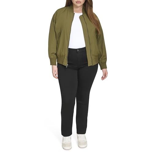 Image of Levi's Women's Lightweight Bomber Jacket with Rib-Knit Trim