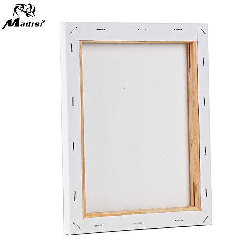 Madisi Stretched Canvas for Painting, 8x10, 16 Pack