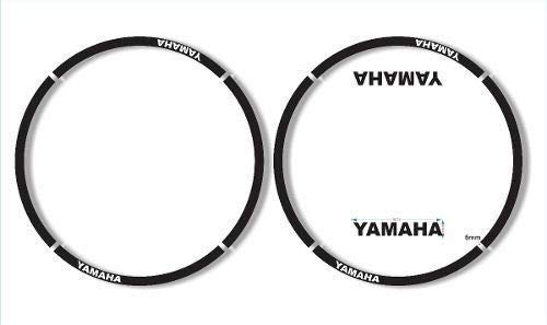 Adesivo Friso Refletivo Moto Yamaha Ténéré 250 Preto Não Desbota