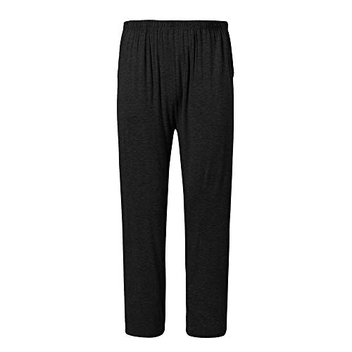 MoFiz Men's Modal PJ Bottom Jersey Knit Pajama/Lounge Pants Sleepwear2