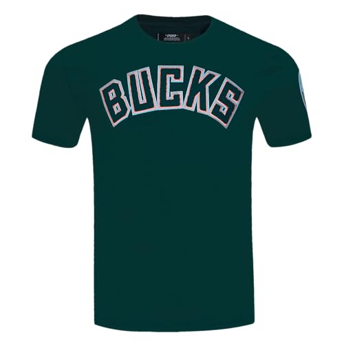 Camiseta Pro Standard NBA 3XL verde bosque de algodón suave con corte holgado para hombre