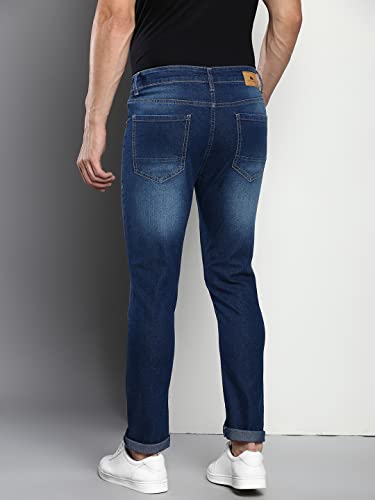 Image of Dennis Lingo Mens Light Slim Fit Mid Rise Denim Jeans