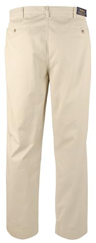 POLO RALPH LAUREN Men's Big and Tall Stretch Classic Fit Chino Pants Beige 42TX362
