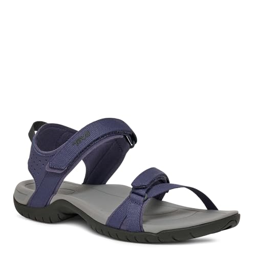 Sandalias deportivas Verra para mujer Teva en azul corona talla 9.5 ideales para tus caminatas
