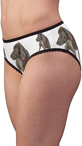 Weimaraner Panties, Weimaraner Underwear, Briefs, Cotton Briefs, Funny Underwear, Panties For Women