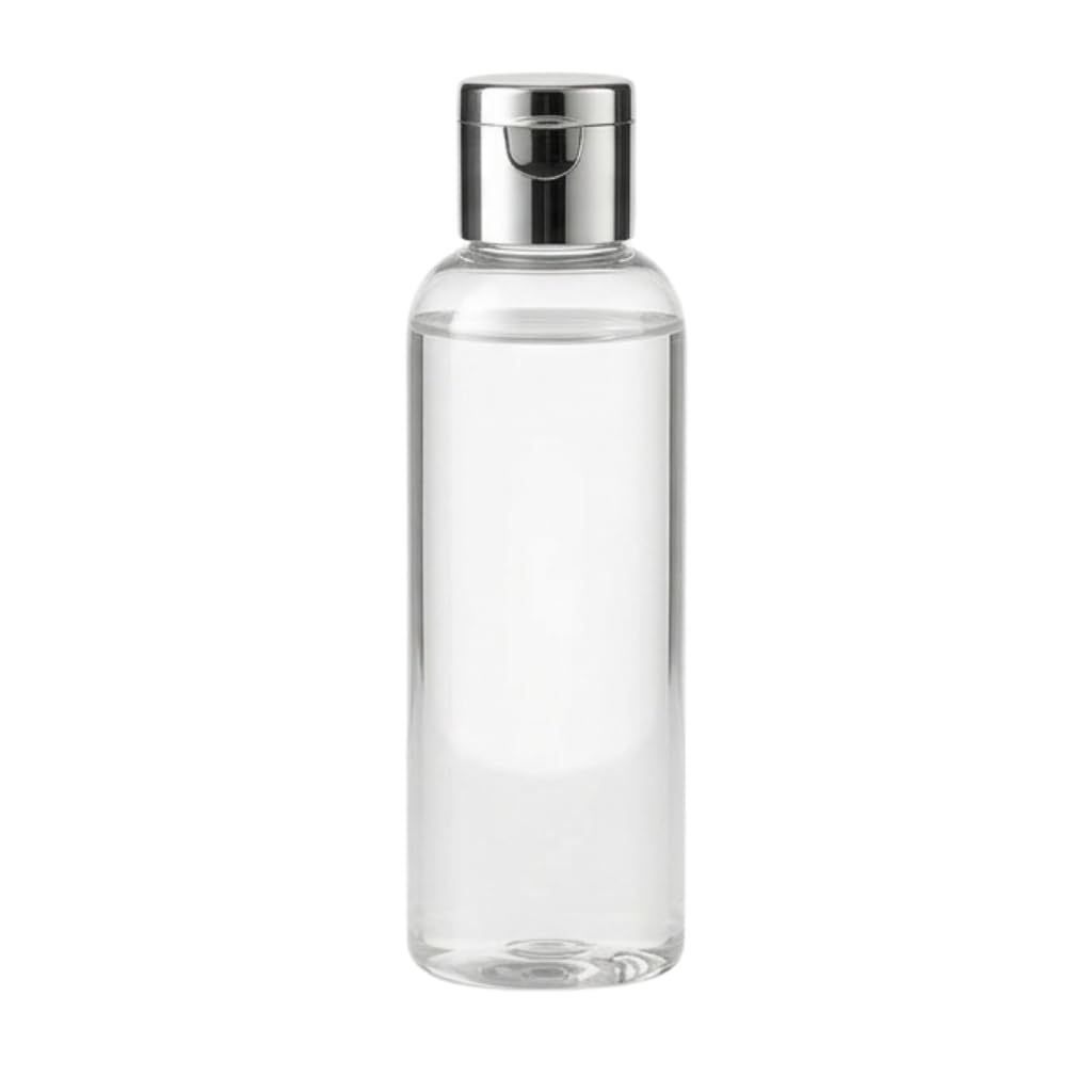 100 ml Empty PET Plastic Bottles with Silver Flip Top Cap (Pack of 10)-image-33