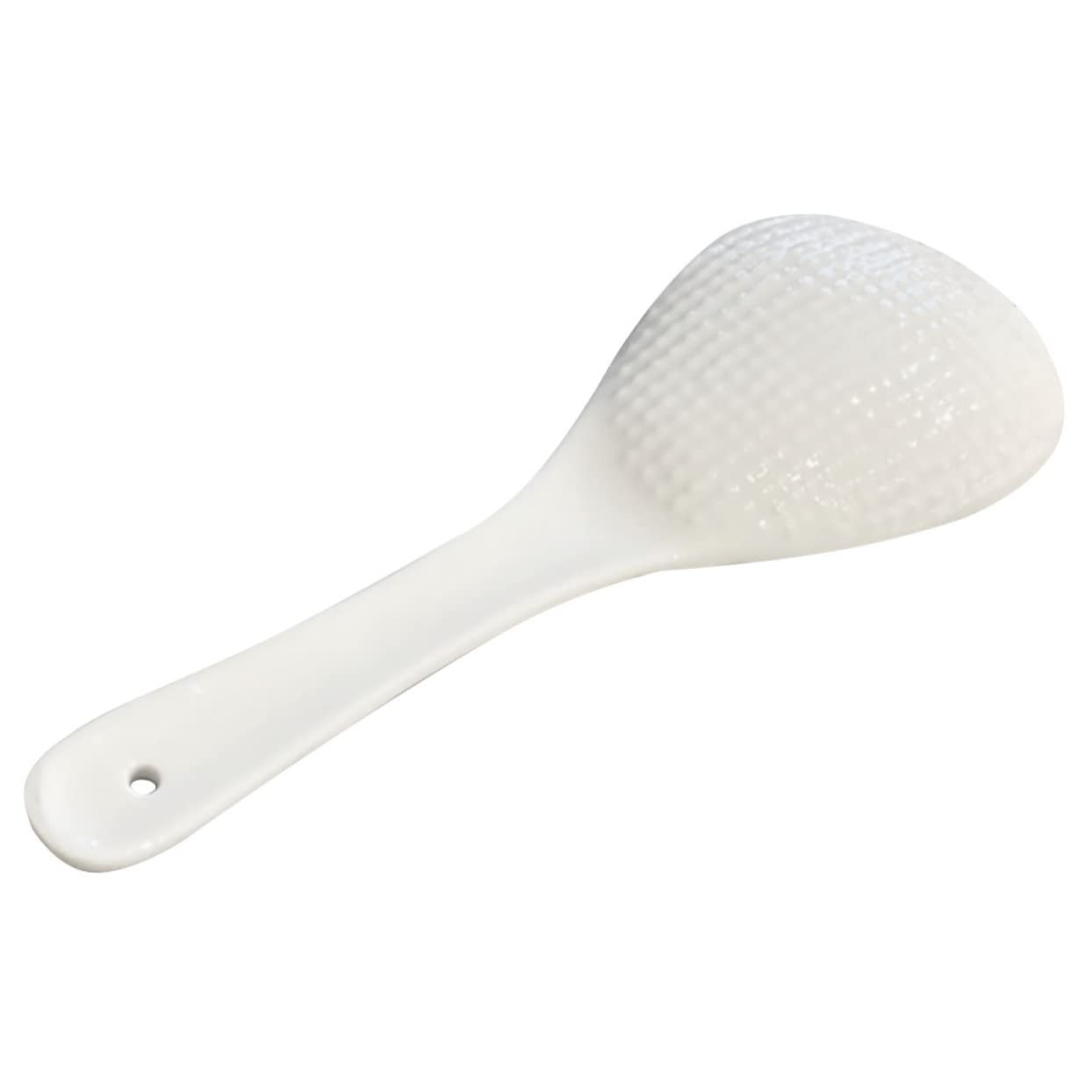 GRIRIW Practical Non Stick Rice Spoon Multi Use Ceramic Rice Paddle for Kitchen Home Smooth Surface Design Easy to Clean for Serving Sushi Porridge
