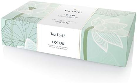 NEW Tea Forte Lotus Petite Presentation Box - Contains Ten Silken Pyramid Infusers