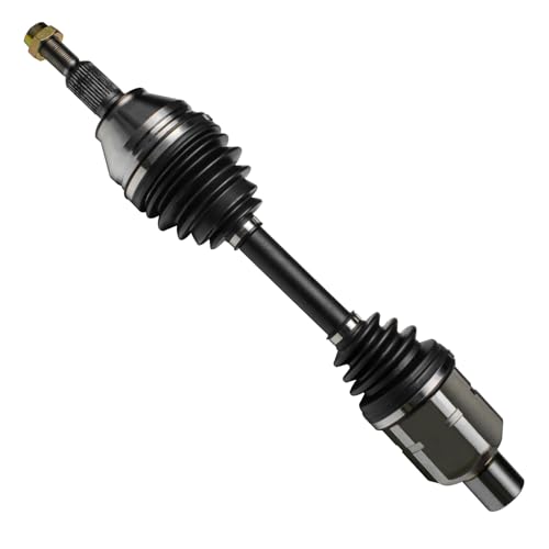 Image of Detroit Axle - 4WD Front CV Axle Kit 2012-2018 Ram 1500, CV Axle Wheel Bearing Hub Assembly 2013 2014 2015 2016 2017 Replacement