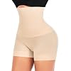 Tummy Control Shapewear Shorts for Women Under Dress Seamless Shaping Boyshorts Panties Slip Shorts Underwear (#305 Nude-8,M)