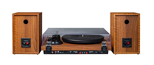 Tourne-Disque Crosley C62 Bluetooth Nogal - Les Beatles, Paul McCartney, John Lennon, RIngo Starr, George Harrison Tourne-Disque Crosley C62 Bluetooth Nogal – Image 4