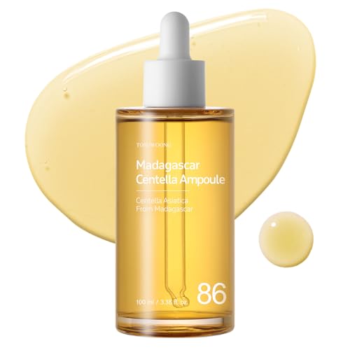 WARMTREE Madagascar Centella, Facial Serum for face, Natural Extraction of Bakuchiol, Centella Asiatica Extract for Soothing Sensitive& Acne-Prone Skin, for Scars, Moisturizing& Firming- 45ml