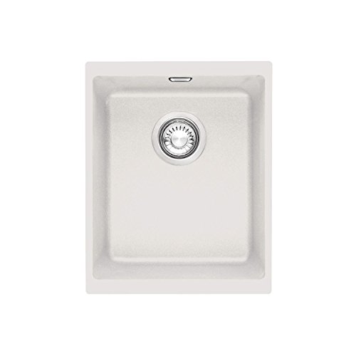 Franke Sid110/34pw Sirius Tectonite encastrable Composite évier en blanc Polaire