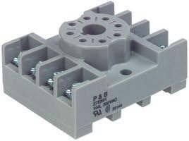 TE CONNECTIVITY / POTTER & BRUMFIELD 27E891 RELAY SOCKET, 8, 10A, 240VAC (10 pieces)