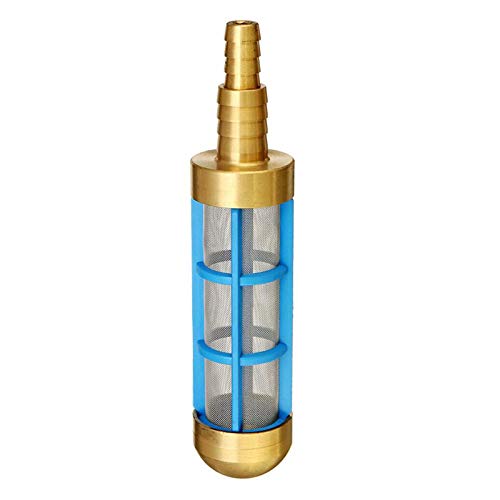 Filtro de succión de agua para lavadora a presión (latón, 3/4'', 1/2'')