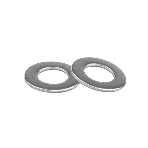 Favordrory M8 Flat Washer, 304 Stainless Steel, 100 PCS (M8 x 16 x 1.6mm 100PCS)