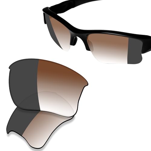 Image of SAUCER Premium Replacement Lenses & Rubber Kits for Oakley Flak Jacket XLJ | Flak Jacket XLJ Low Bridge Fit Sunglasses