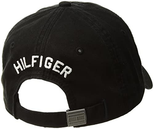 Tommy Hilfiger Men's Cotton Billy Adjustable Flap Baseball Cap