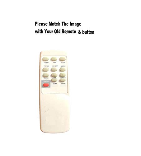 Image of BLIKSEM Remote Control for 04 BL Carrier Split /Window Air Conditioner Remote (Please Match The Image with Your Old Remote)