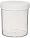 Dynalon 421235 Clear Polystyrene 16oz Jar, with Screw Closure (Pack of 12)