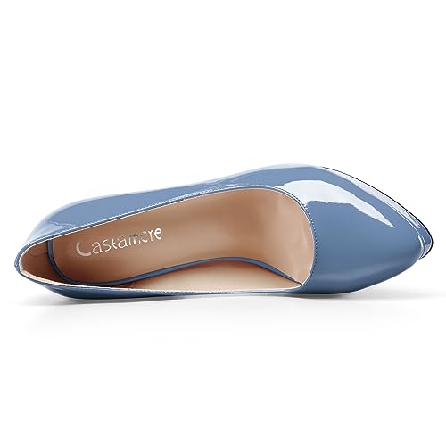 Image of Castamere Womens High Heels Platform Pumps Slip-on Stilettos 12CM Heel Office Dress Shoes