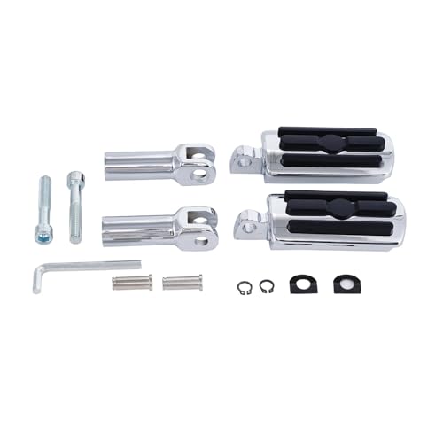 Repose-pieds passager Softail anti-vibration : Kit de supports en acier robuste