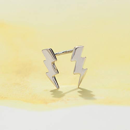 Boma Jewelry Sterling Silver Lightning Bolt Stud Earrings4