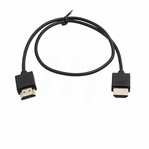 Image of Super Thin Soft HDMI to HDMI 2.0 4K Cable for ZCAM E2 Sony Canon Panasonic Blackmagic Camera ATOMOS Portkeys Monitor 1m