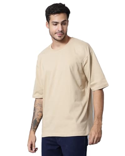 Image of BE SAVAGE Heavy Weight Oversize Tshirt for Men Baggy Oversize T-Shirts for Men DRIP Tshirt