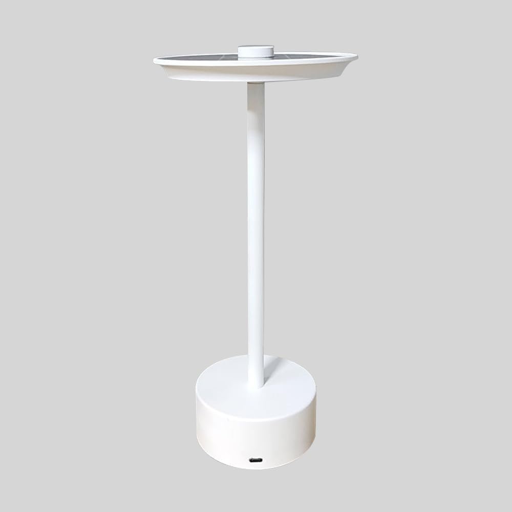Lampe de table solaire LED tactile et rechargeable pour chambre et lecture