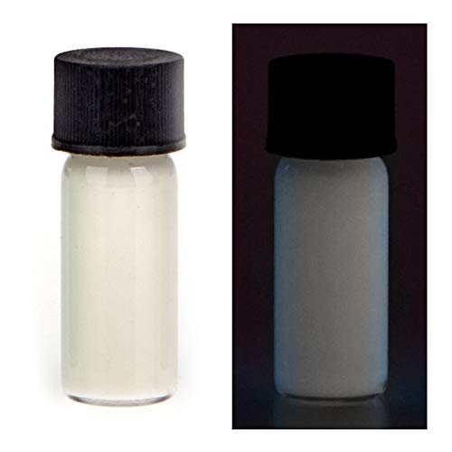 lumentics Premium Luminous Paste Natural White - Glow in the Dark Clock Colour Luminous Hands Colour Luminous UV Craft Colour