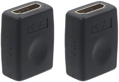 VCE HDMI Coupler HDMI Female to Female Connector 3D 4K Extension Adapter Compatible with PCs and Xbox One,Wall-Mounted TVs and Five TV Sticks, 2-Pack