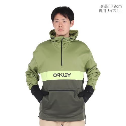 Oakley mens Thermonuclear Protection Nose Grab Softshell Hoodie2