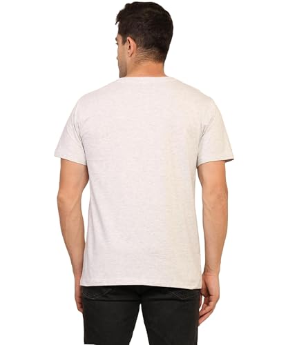 Image of Unisex Round Neck Plain T-Shirt | Combed Bio-Washed Ring Spun Cotton for Men & Women, Short Sleeves