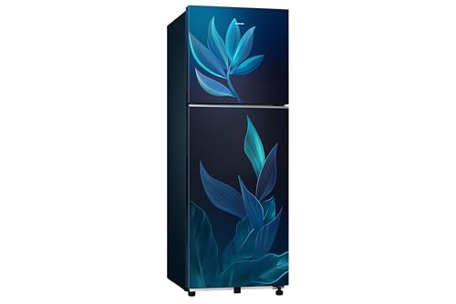 Image of Samsung 236 L, 2 Star, Convertible, Digital Inverter Frost Free Double Door Refrigerator (RT40H28U2PBHL, Paradise Bloom Blue, 2026 Model)