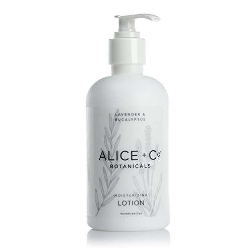 Alice + Co. Fairfield by Marriott Body Lotion - Moisturizing Hotel Spa Lotion - Lavender & Eucalyptus - 8.5 oz