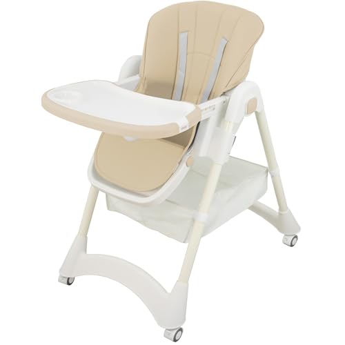 Almar Baby Trona De Bebe Evolutiva Beige Silla De Bebe Hasta Niño 50 Kilos, Plegable, Elevable Y Reclinable Con Bandeja Extraible Almar Baby Trona De Bebe Evolutiva Beige Silla De Bebe Hasta Niño 50 Kilos, Plegable, Elevable Y Reclinable Con Bandeja Extraible