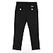 Buyless Fashion Boys Pants Flat Front Cotton Slim Fit Casual Straight Cut - 19S1824-F-BLK-2 Black