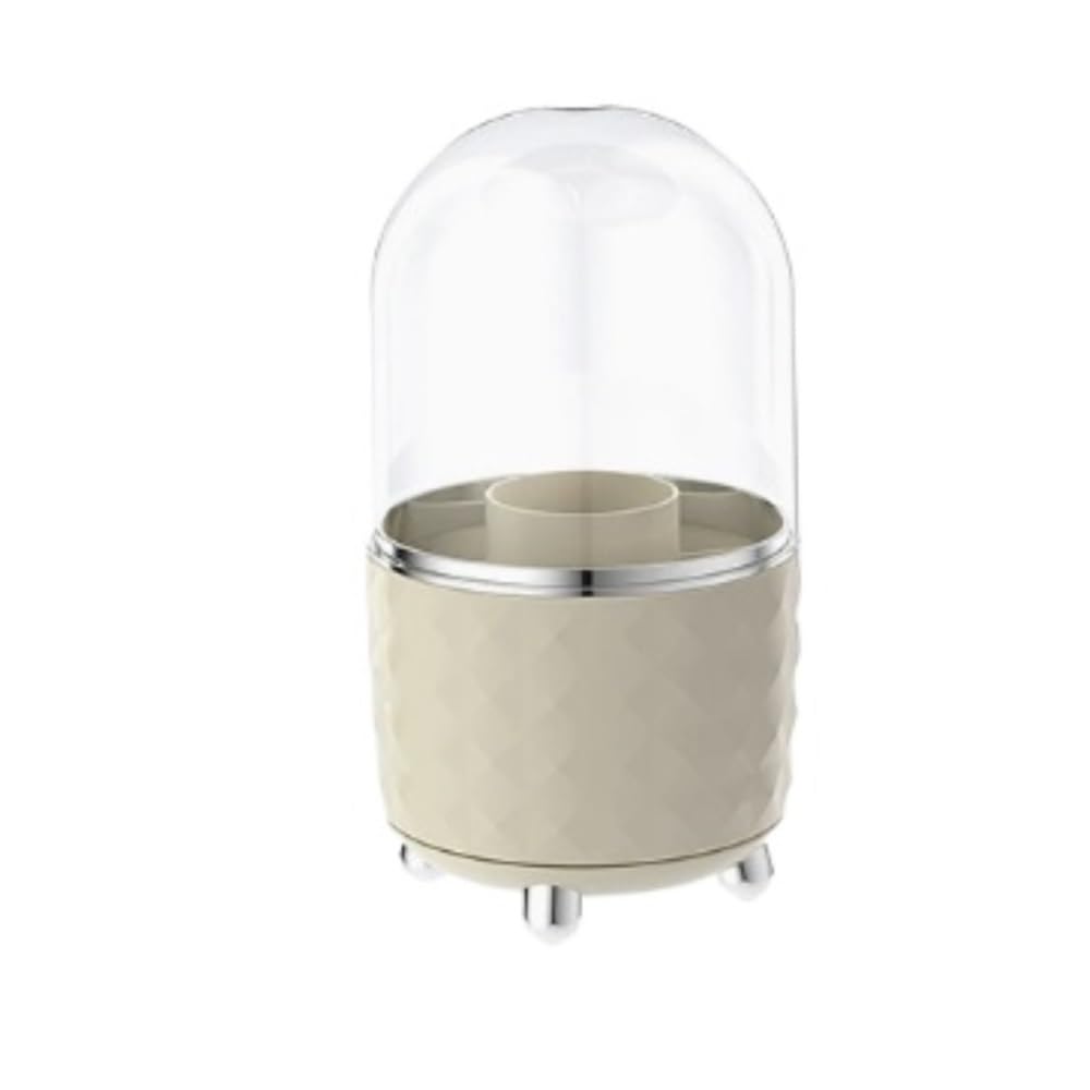 Stifteköcher Stifte Halter 360° Drehbarer Schreibtisch-Stifthalter Mit 6 Fächern For Bürobedarf Und Heimdekoration Schreibtisch-Organizer(White)