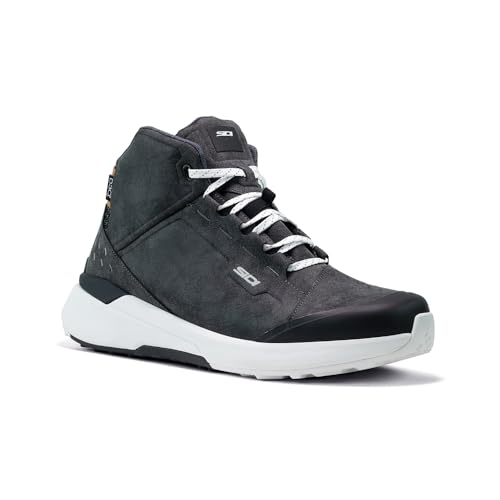 Sidi Nucleus Suede WP - Botas de motorista CE impermeables Fortex D3O, 46