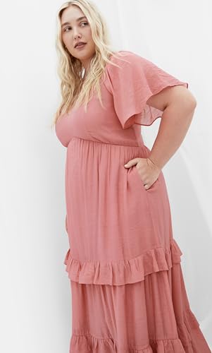Image of City Chic Women's Plus Size Dress - Marci Maxi