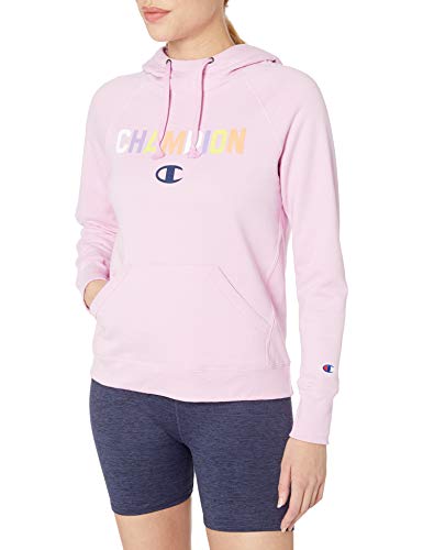 Champion Women's Powerblend Graphic Hoodie, Ice Cake, Large