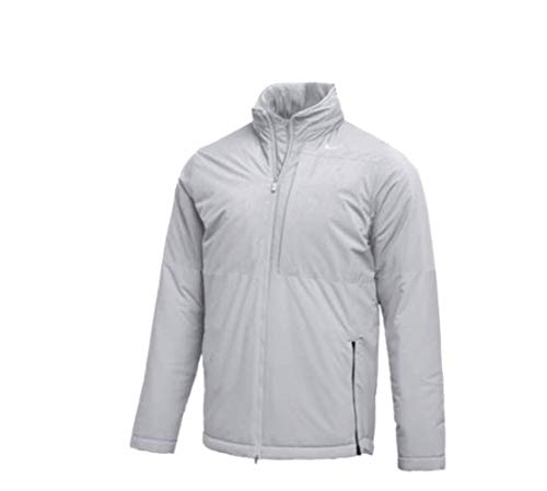 Nike Shield Heavyweight Jacket Silver/White Size XL