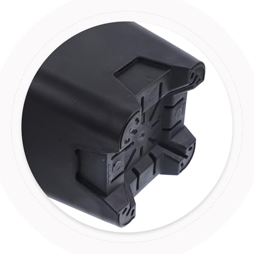 Pots de fleurs en plastique noir carrés pour drainage et culture de plantes - 5