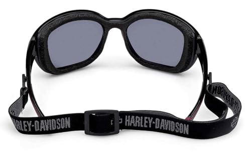 Harley-Davidson Women's Ulta Hot Smoke Sunglasses w/Headstrap, Shiny Black3