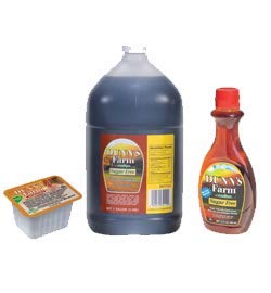 Low Calorie Dunns Farm Maple Pancake Syrup, 12 Ounce -- 12 Case